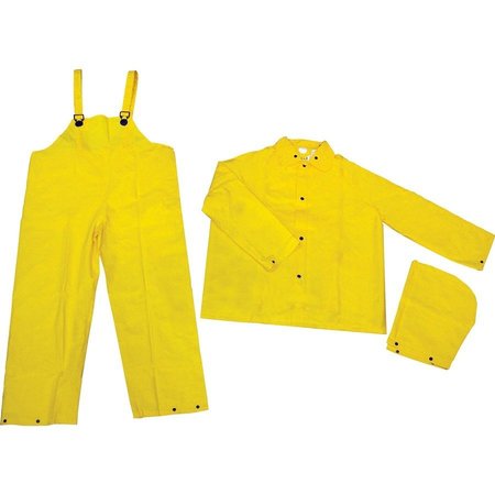 RIVER CITY Rainsuit, 3 Piece, XX-Large, Yellow MCS2003X2